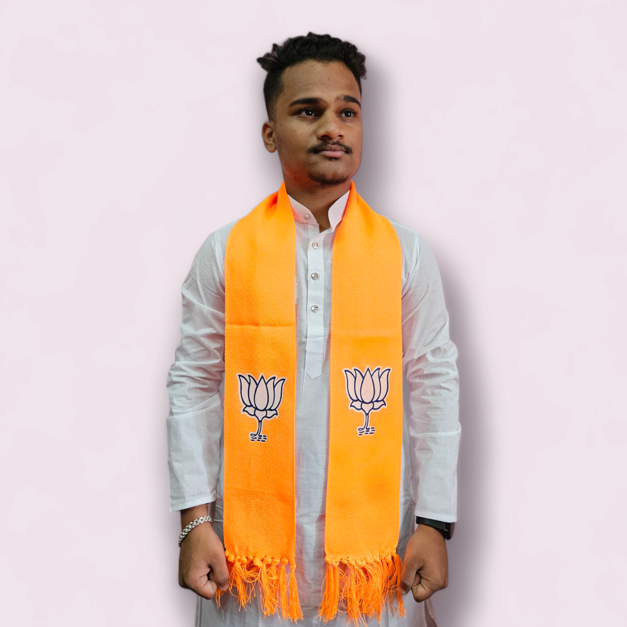 BJP Woolen Muffler